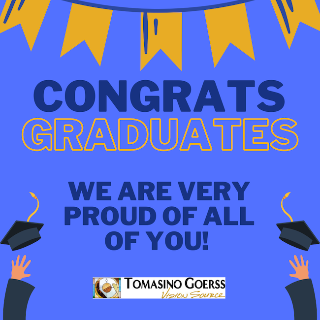 CONGRATS Graduates! Email photos to: info@doctoryoureyes.com