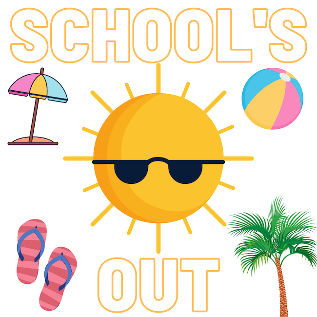 School's Out infographic 