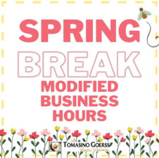 Spring Break Modified Business Hours, click the button to learn more