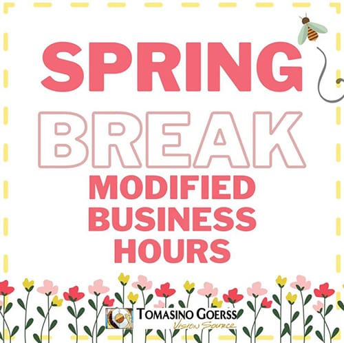Spring Break Modified Business Hours